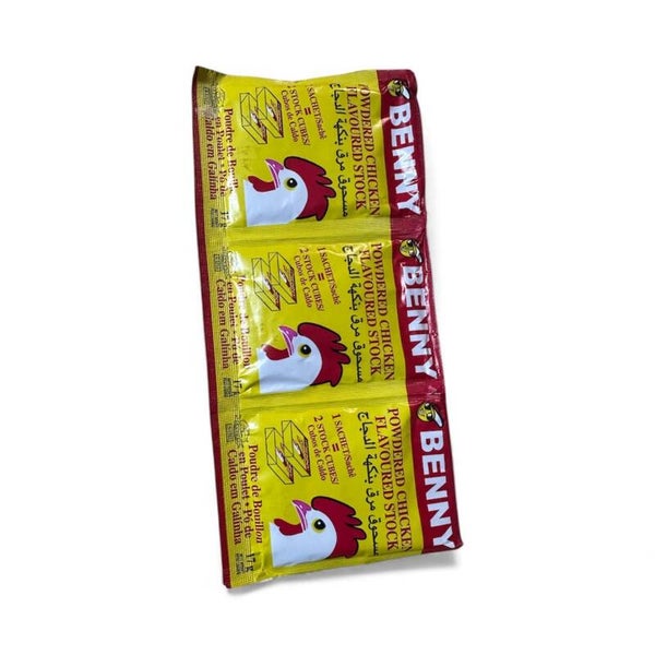 BENNY INSTANT CHICKEN STOCK POWDER )pack of 3)