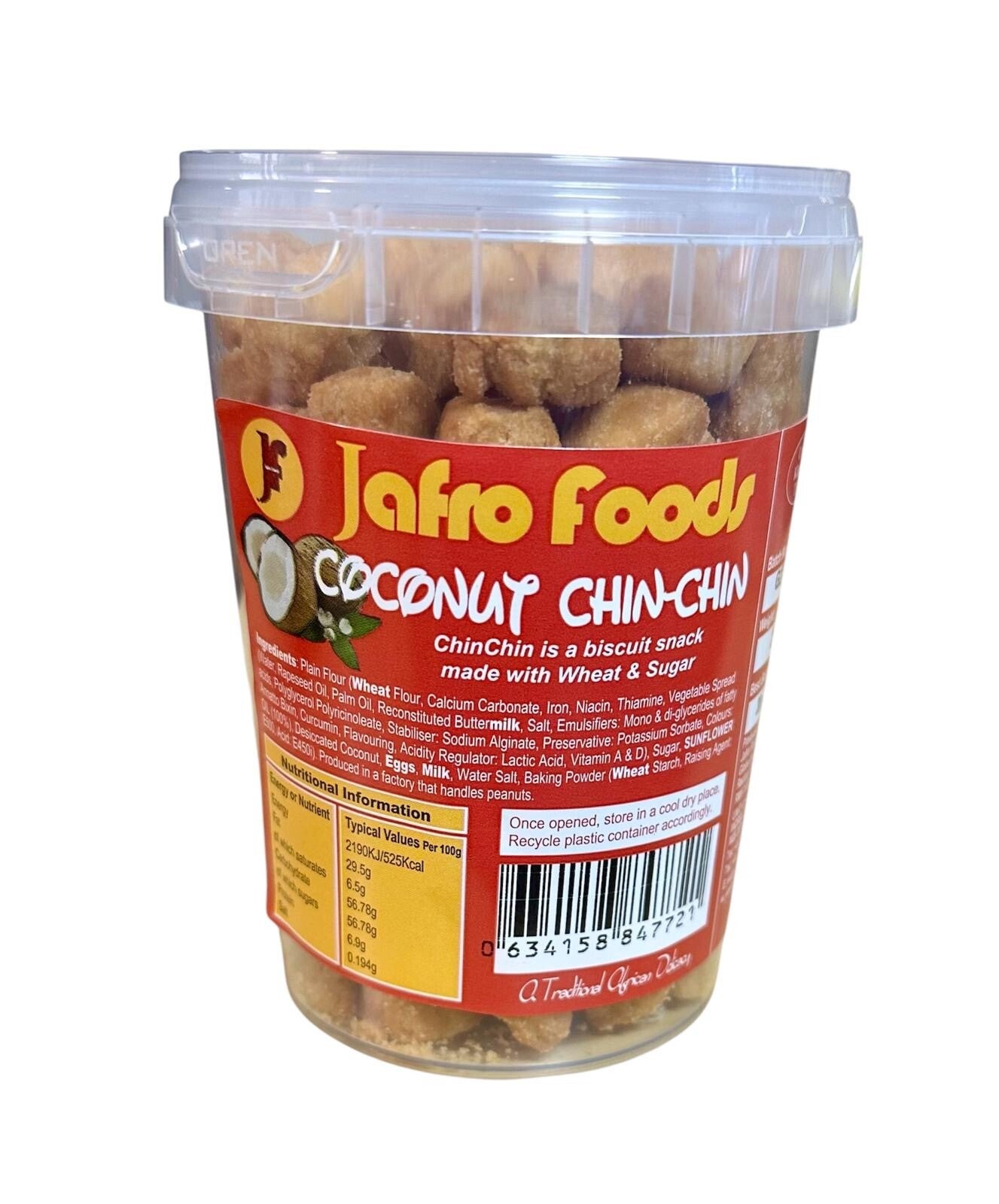 JAFRO CHIN CHIN COCONUT 250g