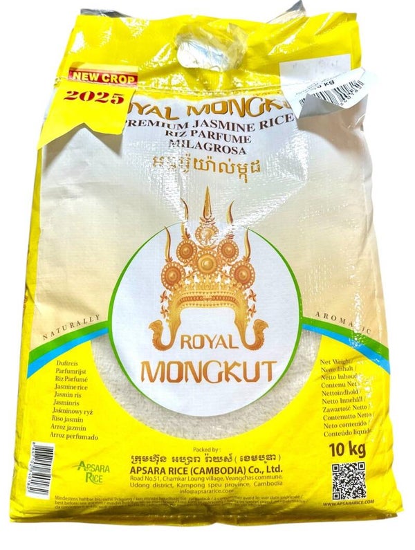 ROYAL MONGKUT PREMIUM JASMINE RICE 10kg