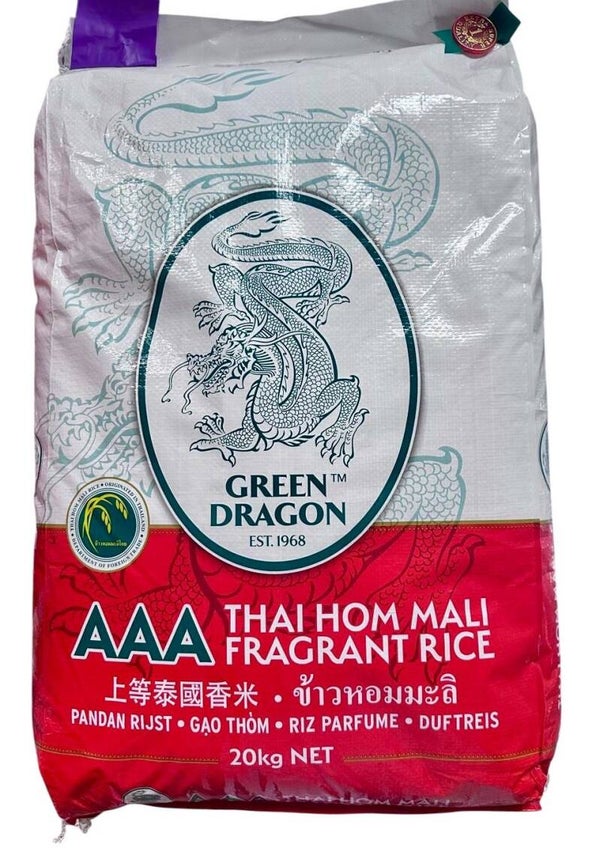 GREEN DRAGON JASMINE FRAGRANT RICE 5kg