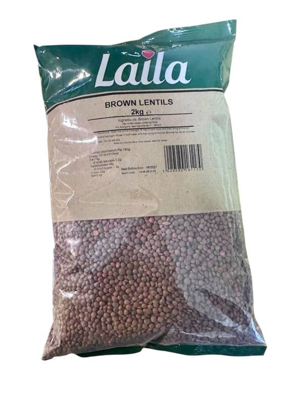 LAILA BROWN LENTILS 2kg