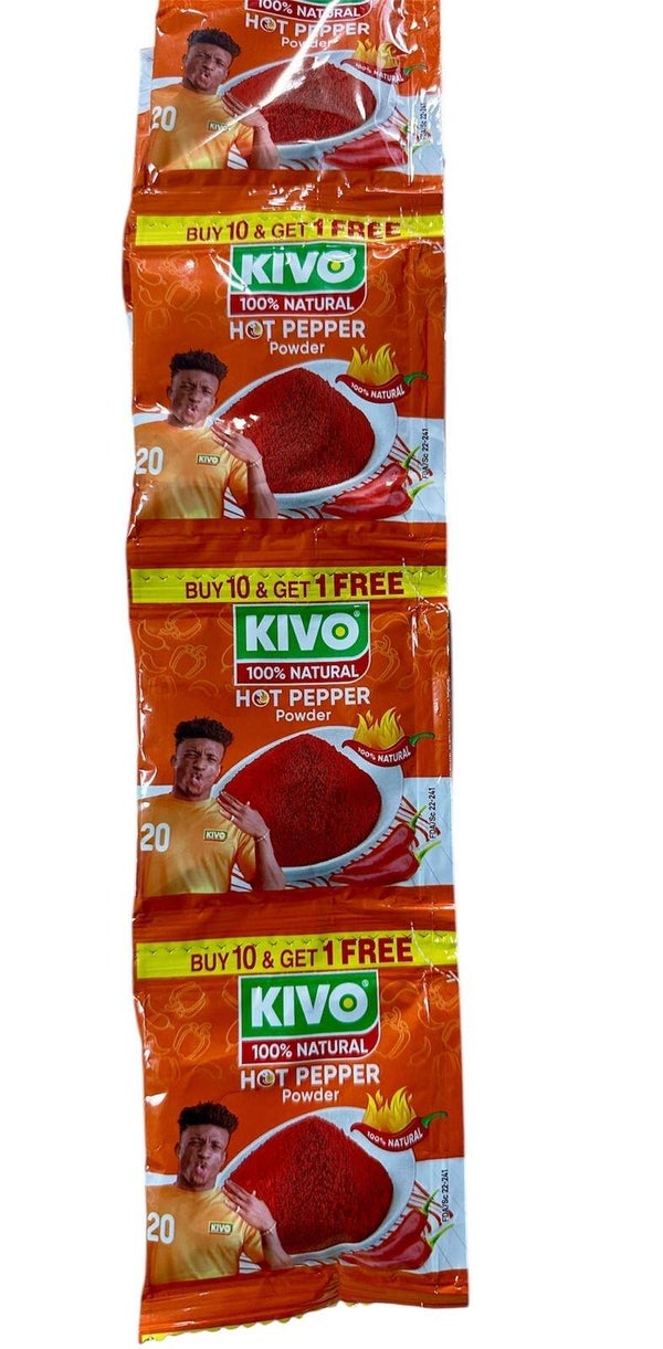 KIVO HOT PEPPER 6G x 10