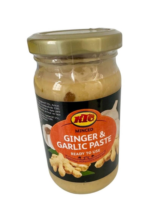 KTC MINCED GINGER & GARLIC 210g
