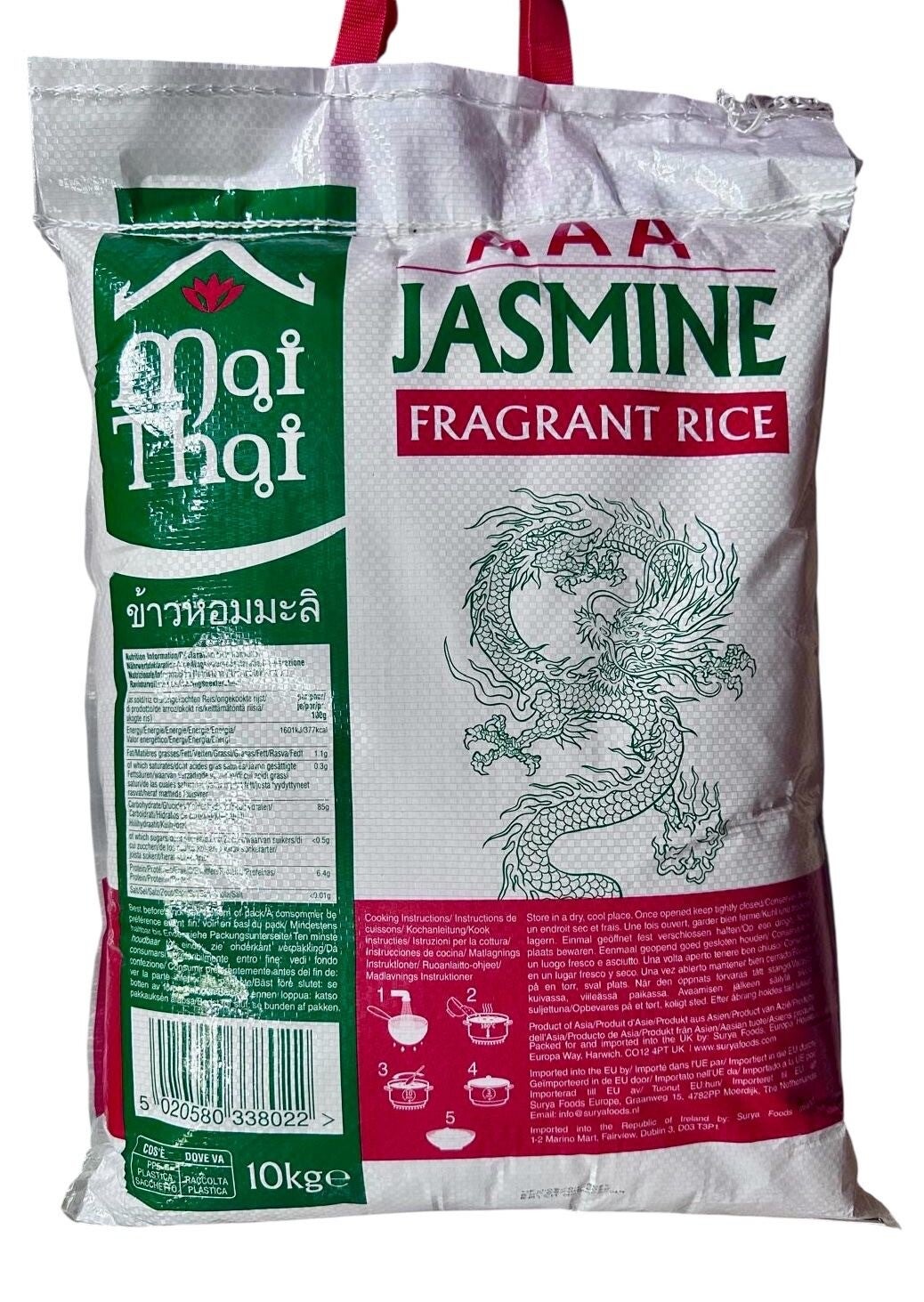 MAI THAI JASMINE FRAGRANT RICE 10kg