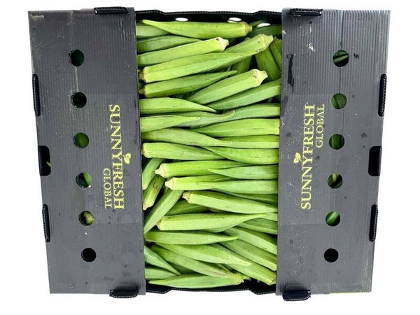 Box of okra