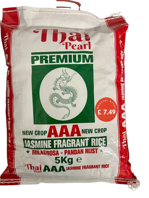 THAI PEARL JASMINE FRAGRANT RICE 5kg