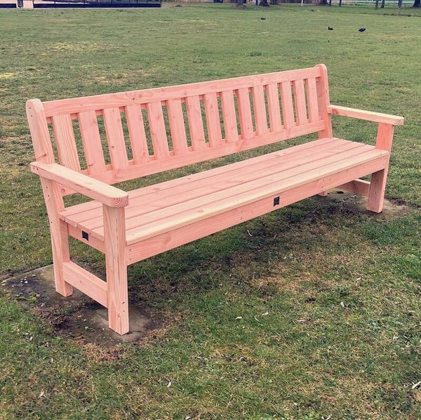 Parkbank Douglas hout Cas