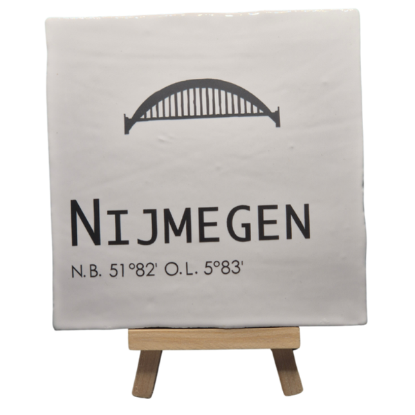 Tegeltje Nijmegen Waalbrug