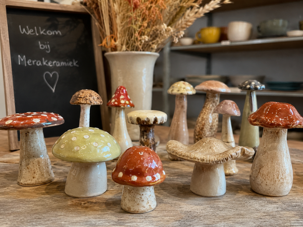 Herfst in Klei - Workshop met paddenstoelen