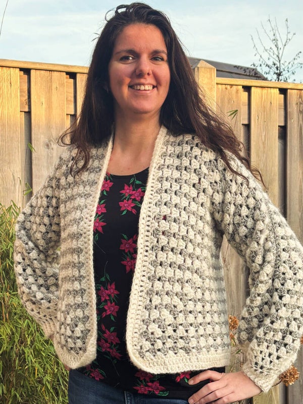 Haakpatroon Misty hexagon vest