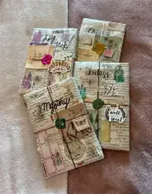 mystery book wraps