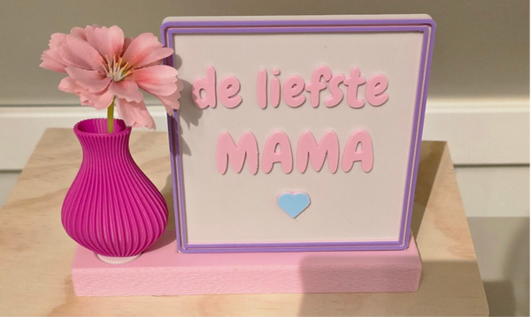 Tegeltje -de liefste mama-