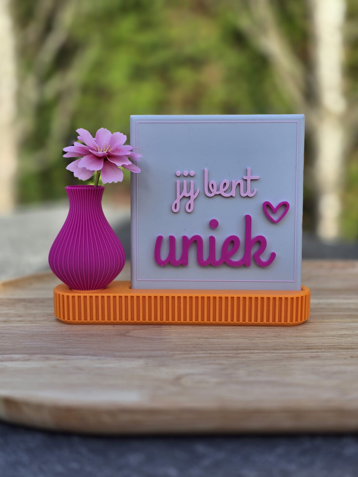 Tegeltje - Uniek -