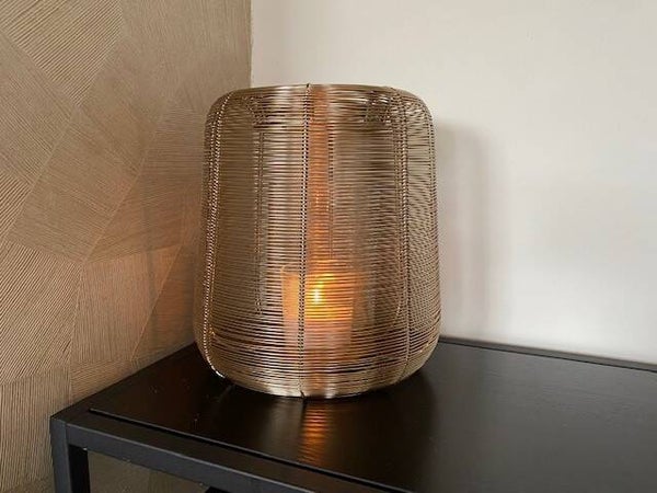 Windlicht Adeta goud M
