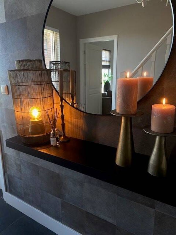 Set Kandelaren goud.