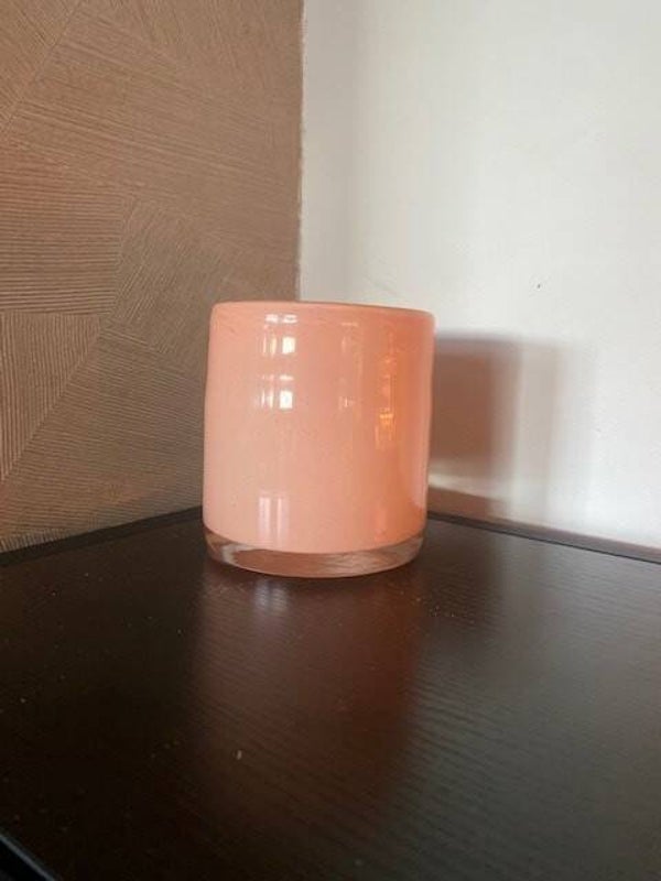 Peach theelicht