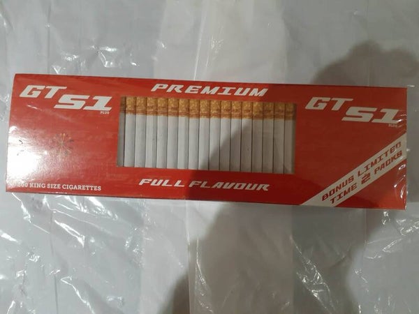Nouveau GT51 Premium Pleine Saveur 200 Cigarettes King size + extra