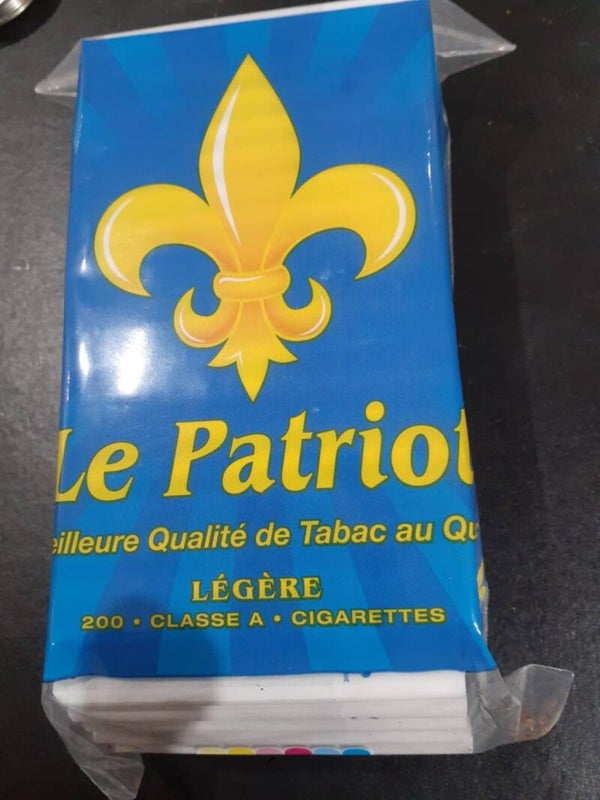 Le Patriot Sac  de 200 Cigarette Légère