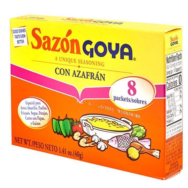 Goya Sazon - Con Azafrán