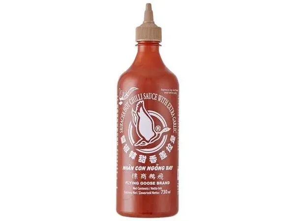 Flying Goose  - Sriracha Hot Chilli Sauce With Extra Garlic