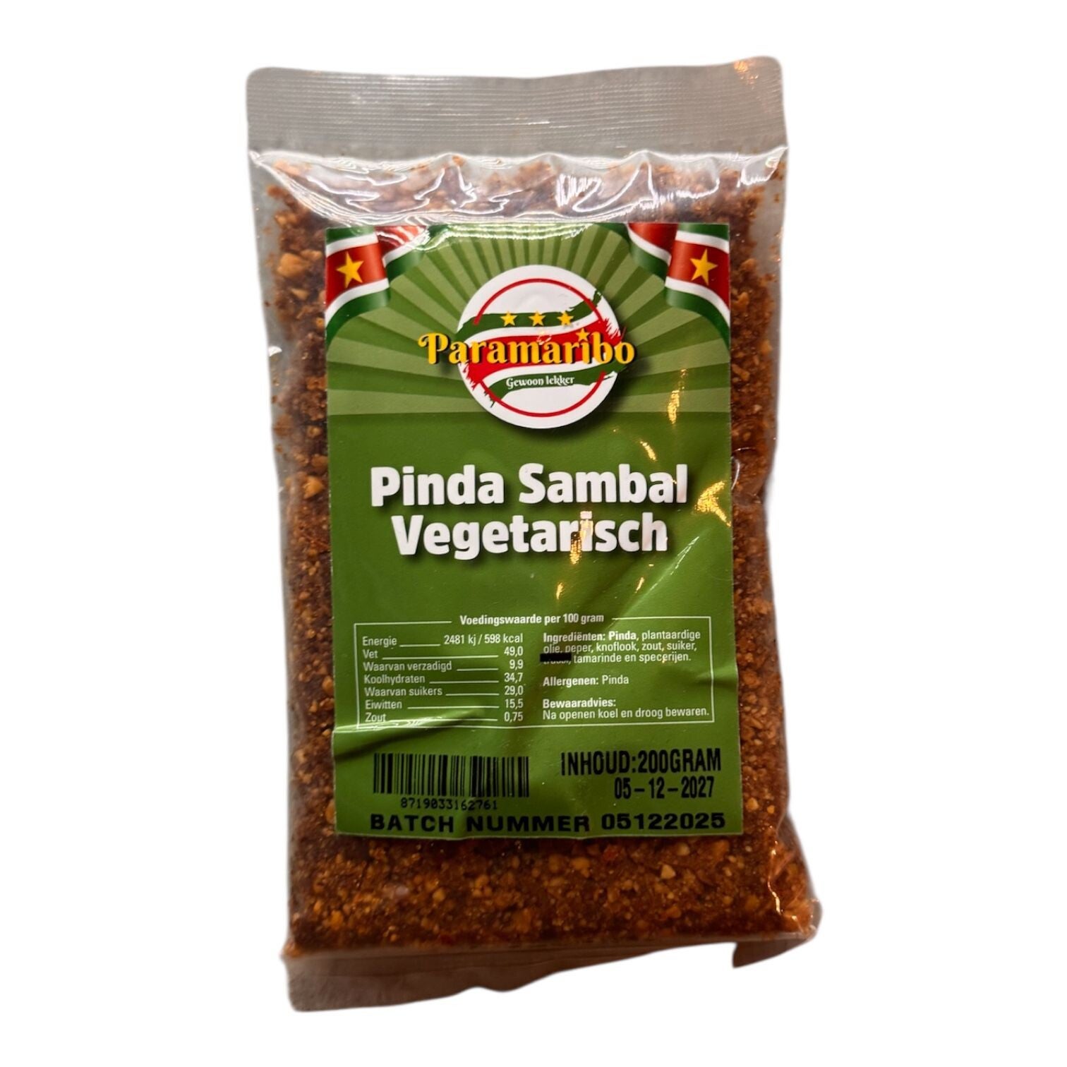 Paramaribo  - Pinda Sambal Vegetarisch