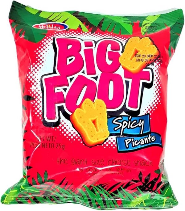 Big Foot Giant Cheese Snack Spicy