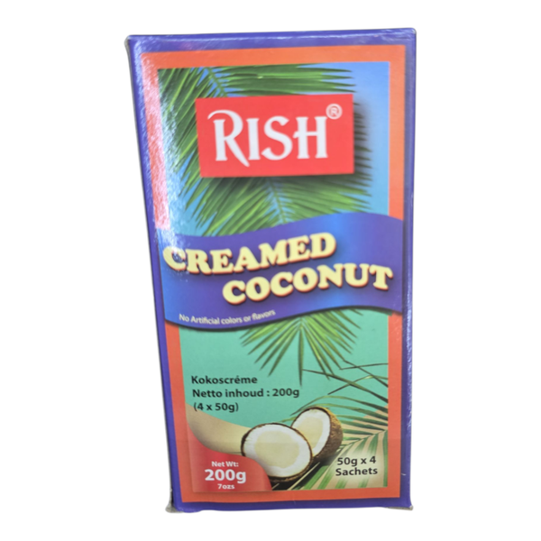 RISH - creamed coconut (4x 50G)