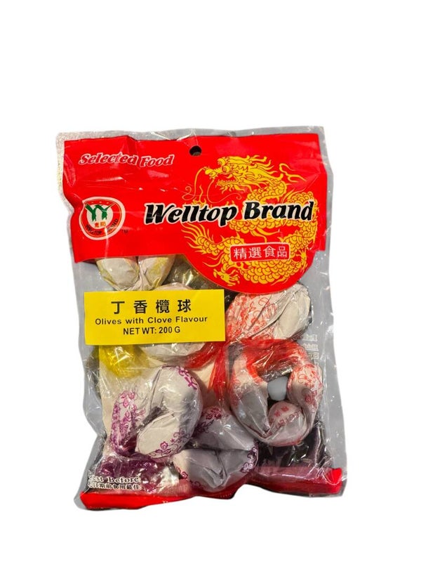 Welltop Brand Olives With Clove Flavour