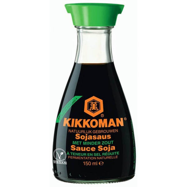 Kikkoman Soy Sauce Less Salt