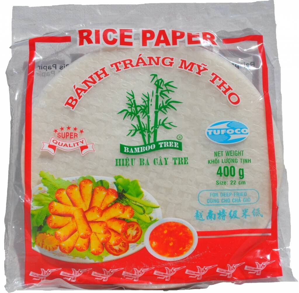 Bamboo Tree Rice Paper ( Voor Frituur )