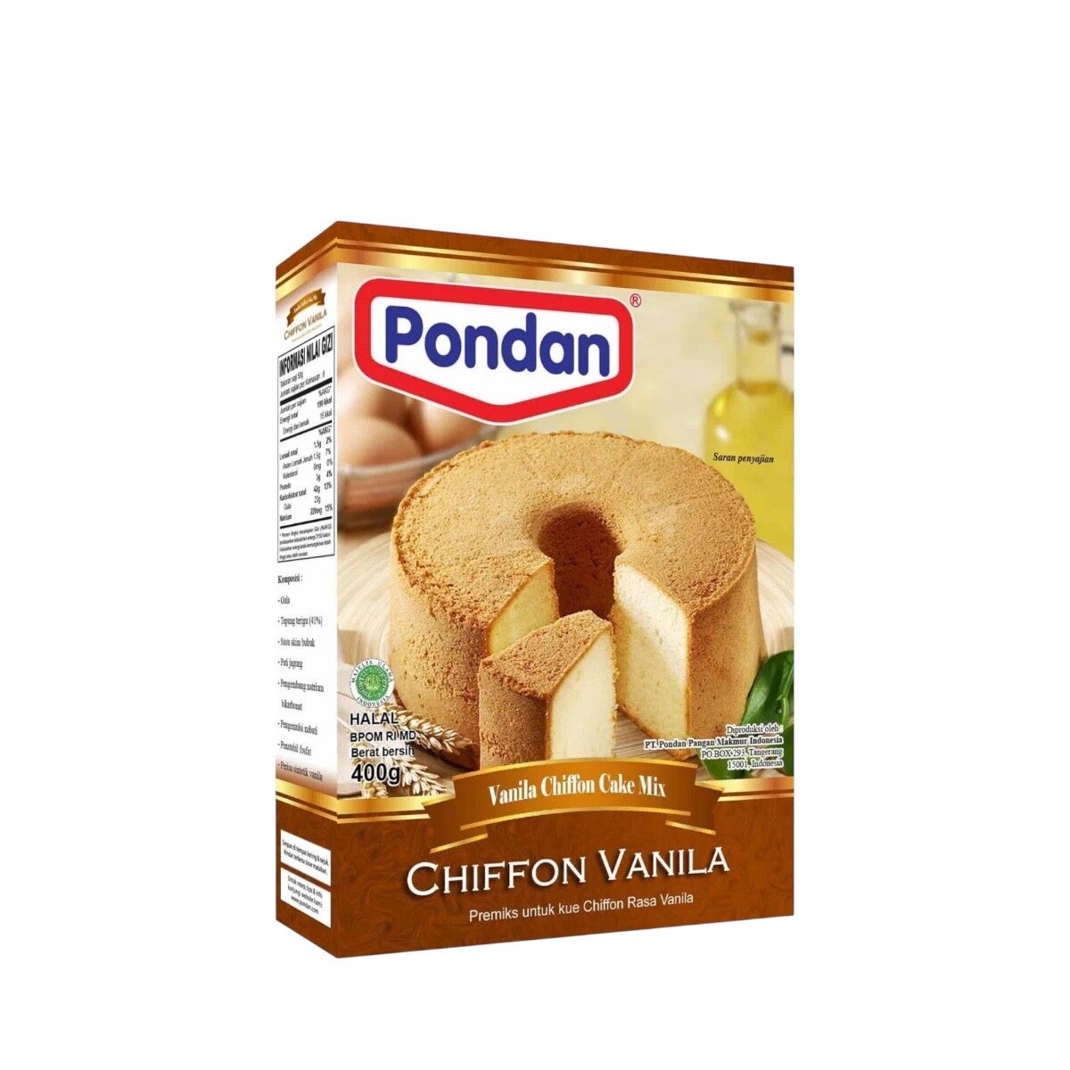 Pondan Chiffon Vanila