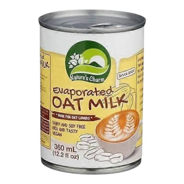 Nature's Charm evaporated OAT milk