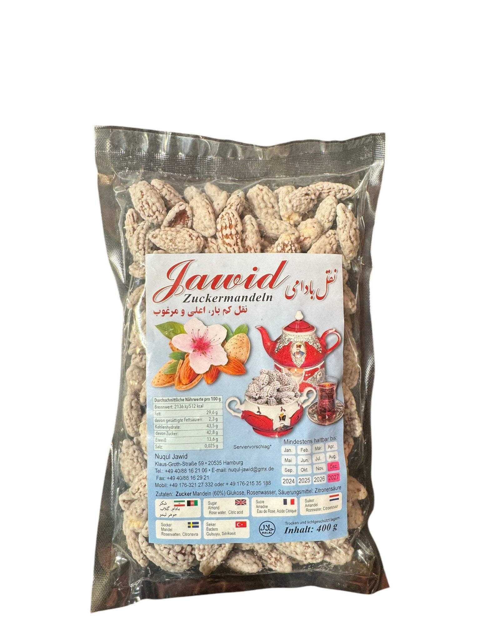 Gesuikerde amandelen - Noql