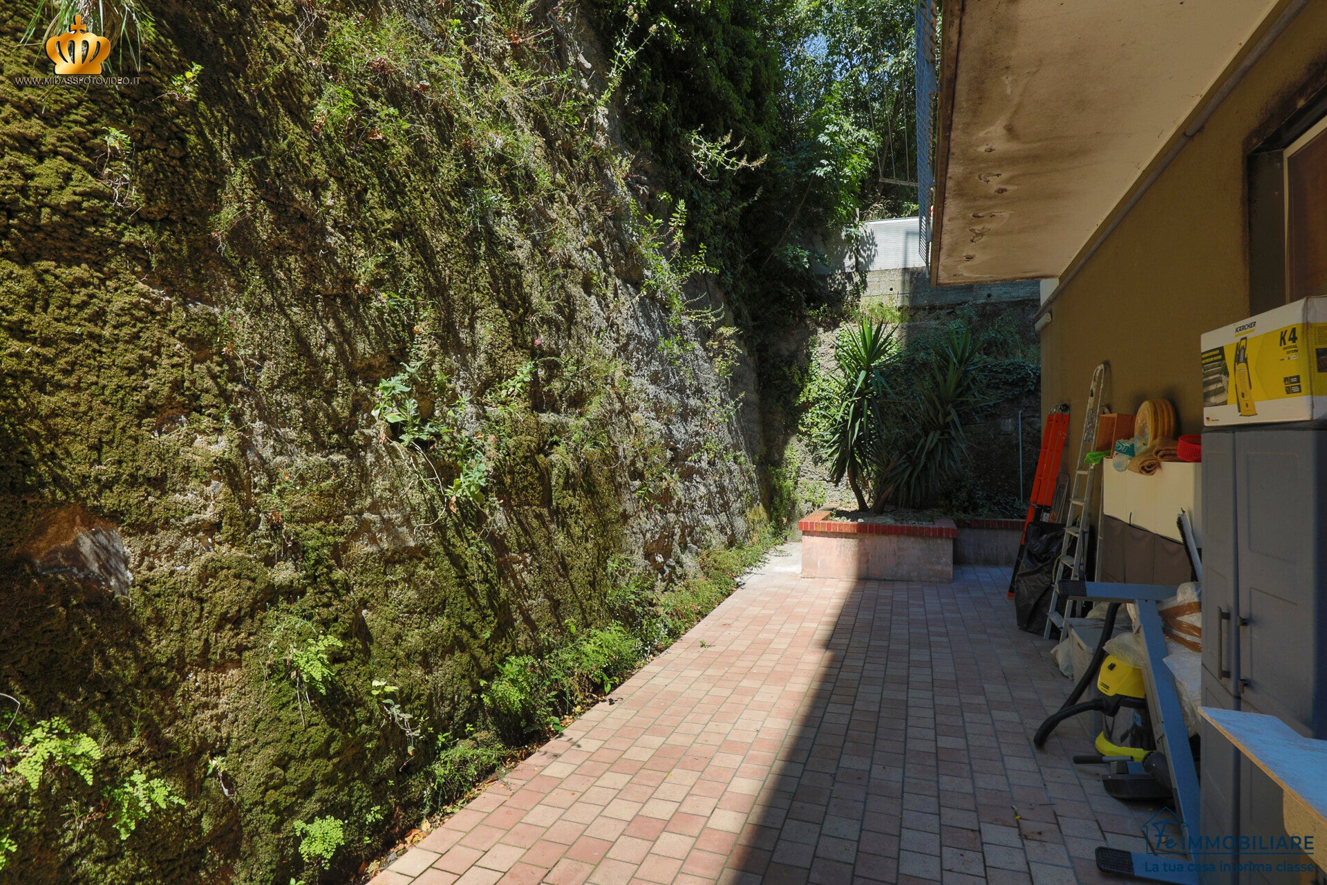 Via Fontanarossa – 56 mq arredato con giardino privato