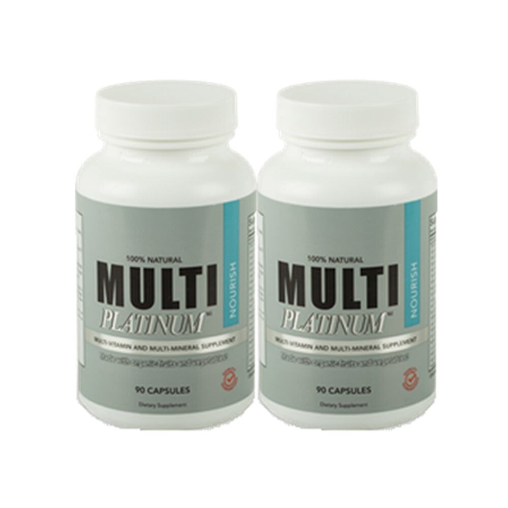 Order Options 2 Bottles of  Multi Platinum Anti-Aging Vitamins Regular Order or Subscribe And Save Order