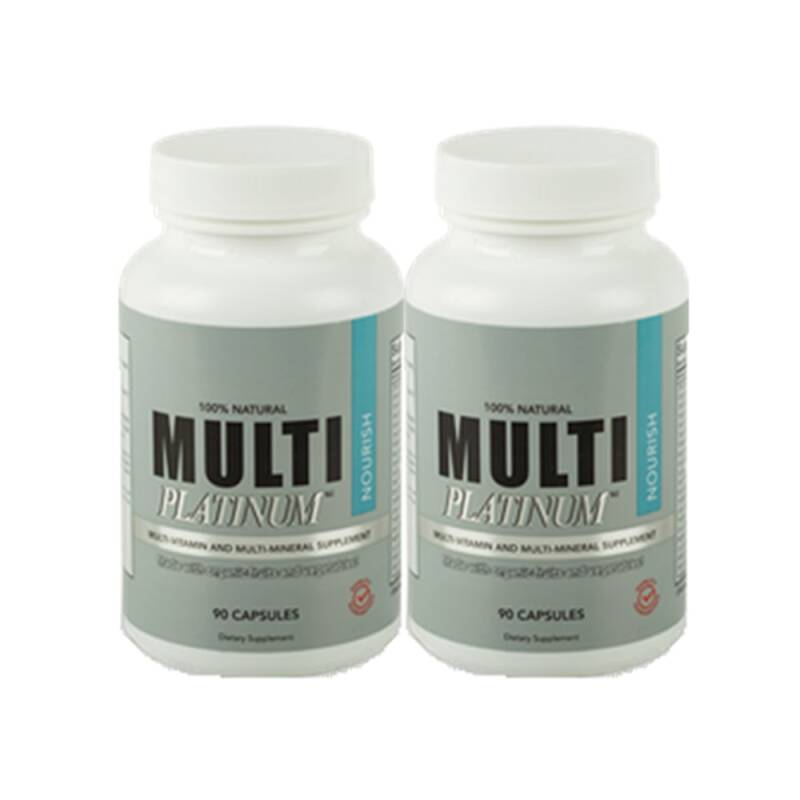 Order Options 2 Bottles of  Multi Platinum Anti-Aging Vitamins Regular Order or Subscribe And Save Order