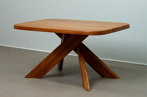 Dining table T35b by Pierre Chapo