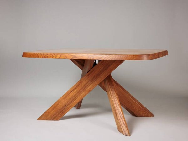 Dining table T35b by Pierre Chapo