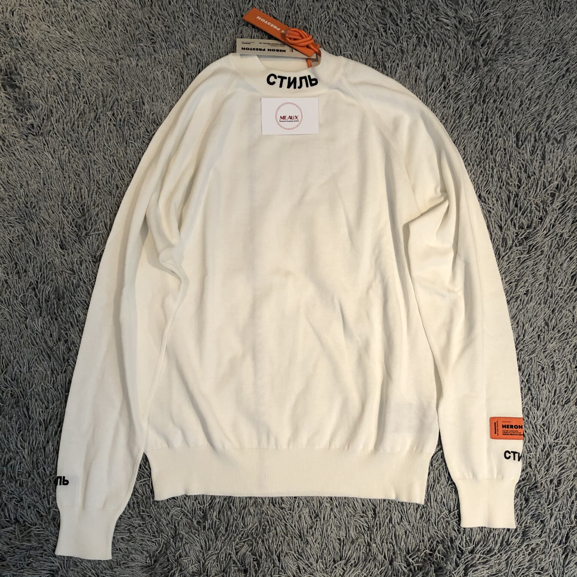Heron Preston sweatshirt