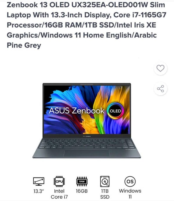 ASUS ZENBOOK 13