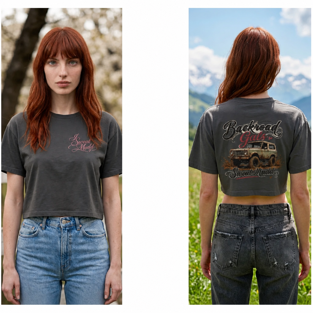 Backroad Gals™ Heritage Tee | Vintage Women's Comfort Colors Crew Neck