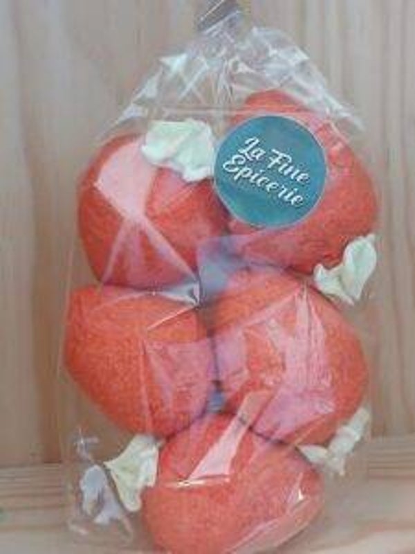 Grosses Fraises guimauve x5