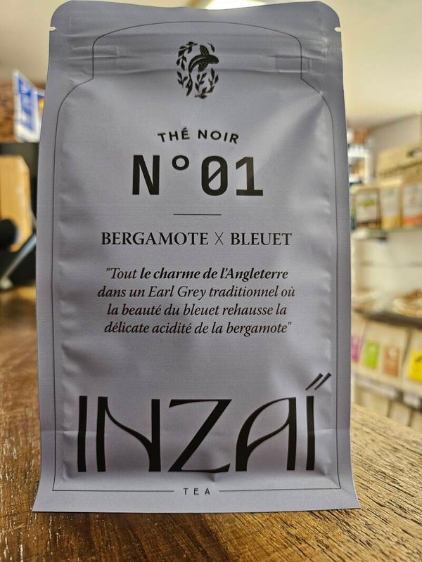 Thé noir n°01 Bergamote Bleuet