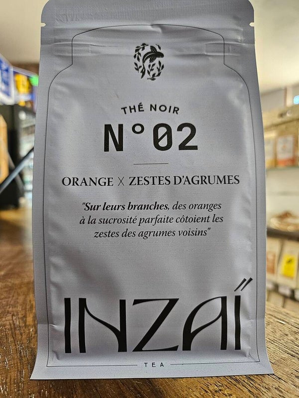 Thé noir n°2 Orange, zestes d'agrumes