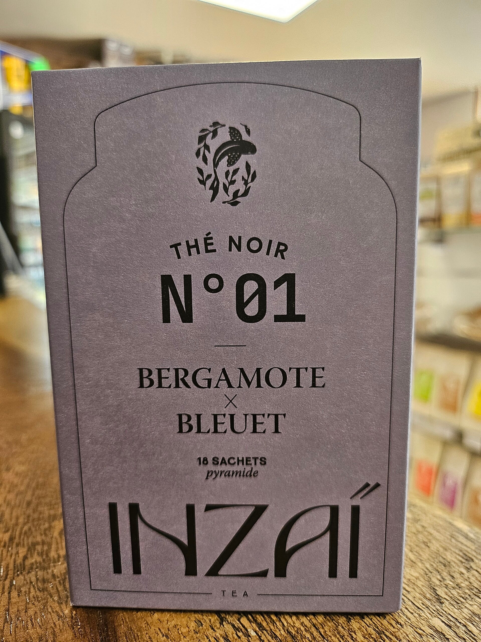 Thé noir n°1 Bergamot, bleuet