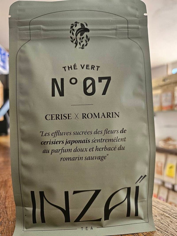 Thé vert n°07 Cerise romarin