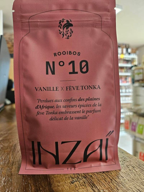 Rooibos n°10 vrac vanille, fève de tonka