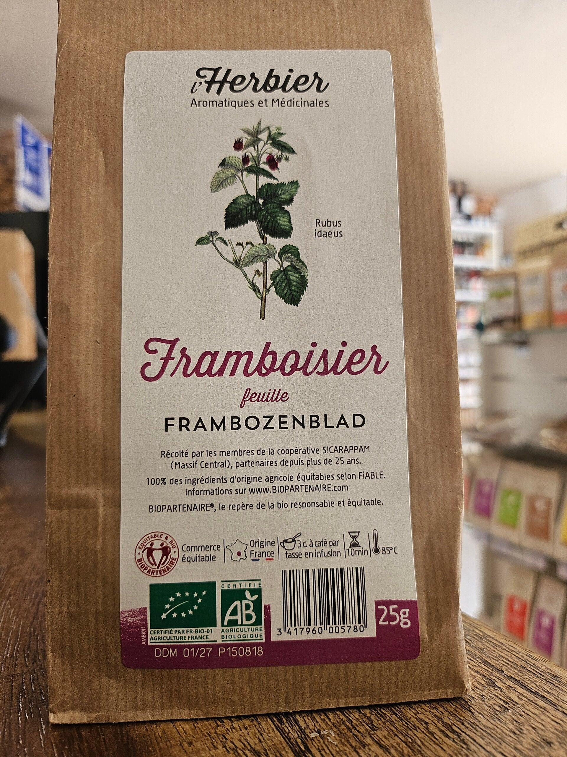 Feuille Framboisier vrac
