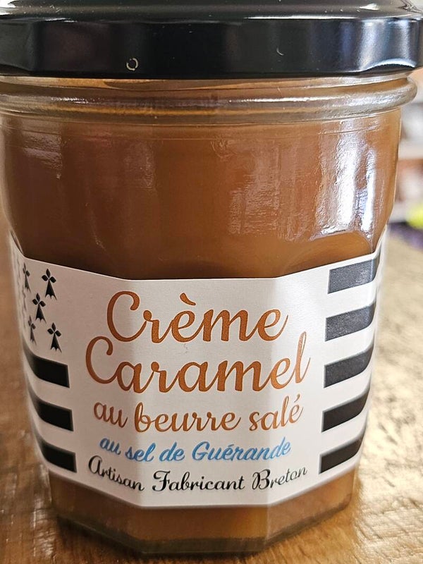 Crème caramel au beurre salé au sel de Guérande