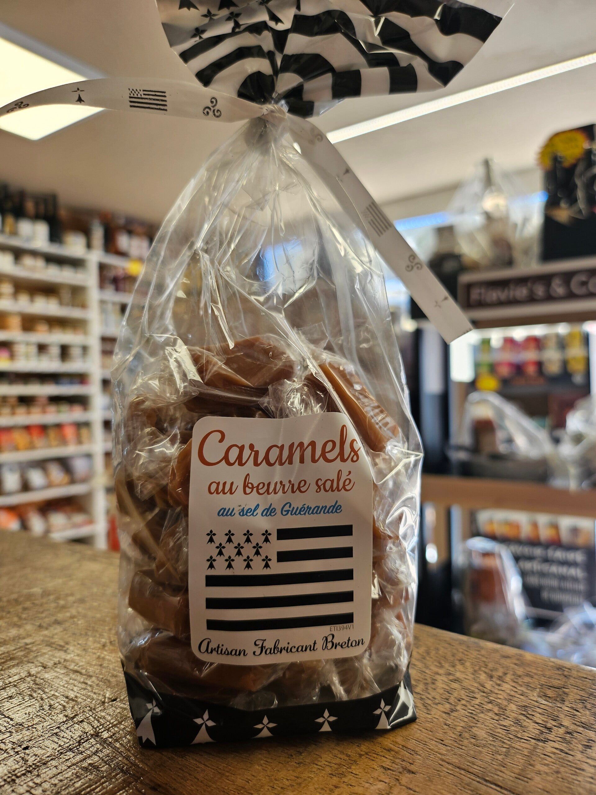 Bonbon caramels au beurre salé de Guérande